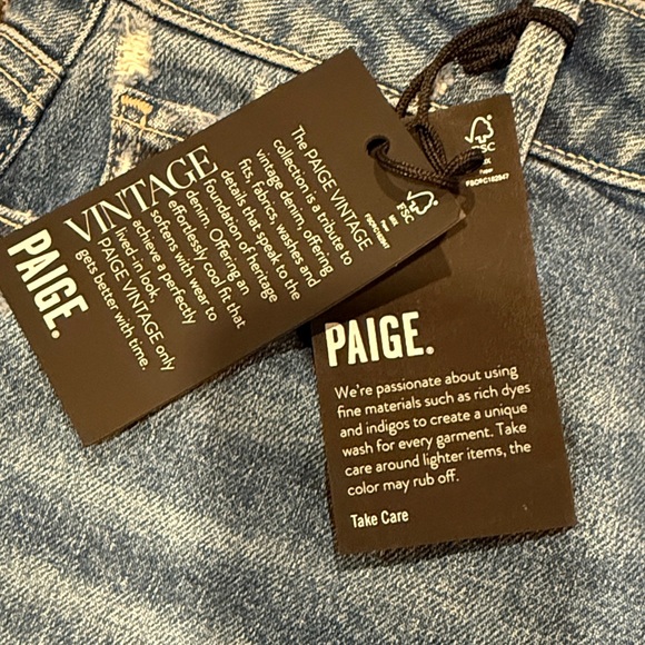 PAIGE Women's High Rise Brigitte Slim Boyfriend Jeans - Picture 3 of 8